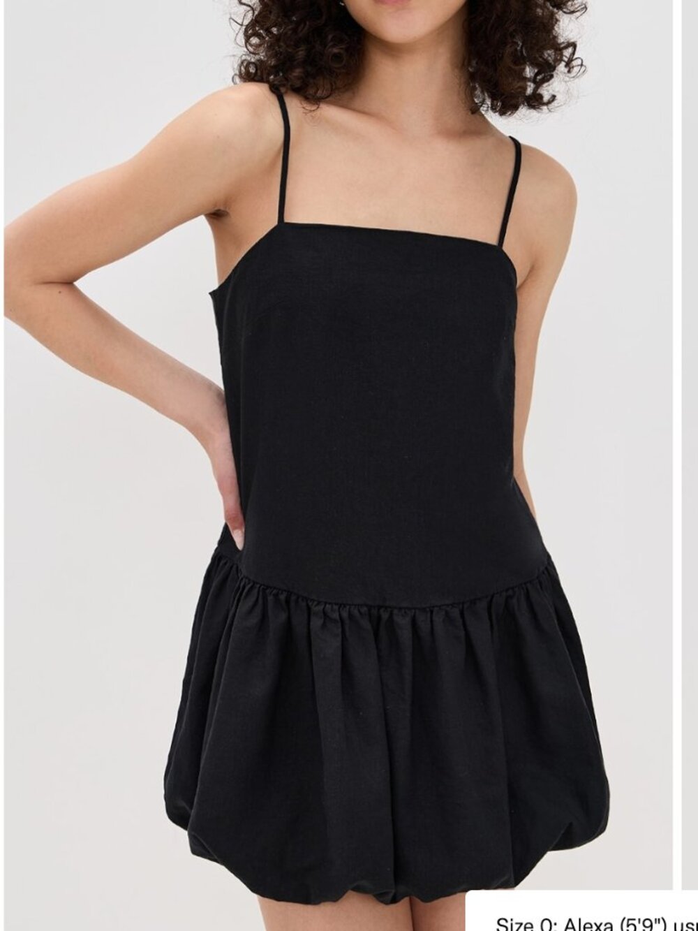 Onia Air Linen Bubble Mini Dress Sizes 12 & 14 Available